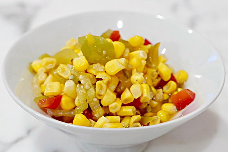 Corn and Tomatillo Chow Chow