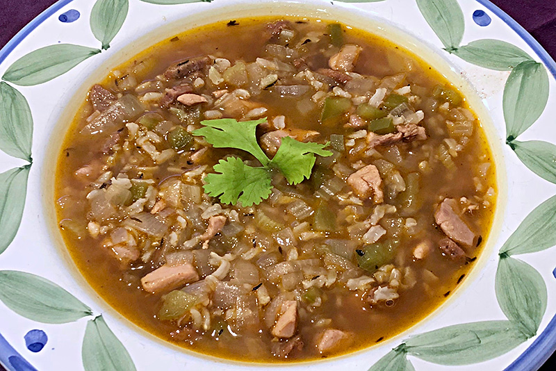 Dirty Rice Soup