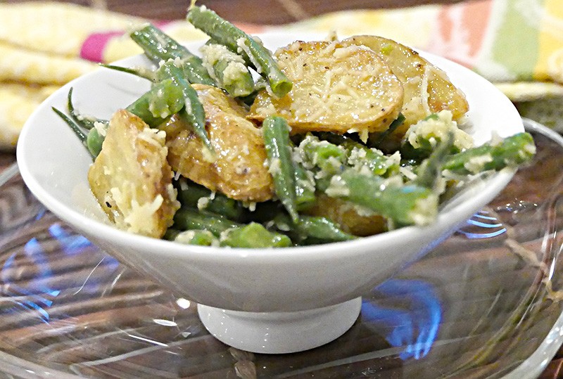 Green Bean and Roasted Potato Salad