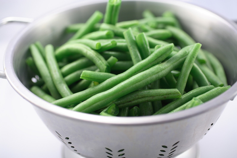 Green Beans Salad with Bacon Buttermilk Dressing