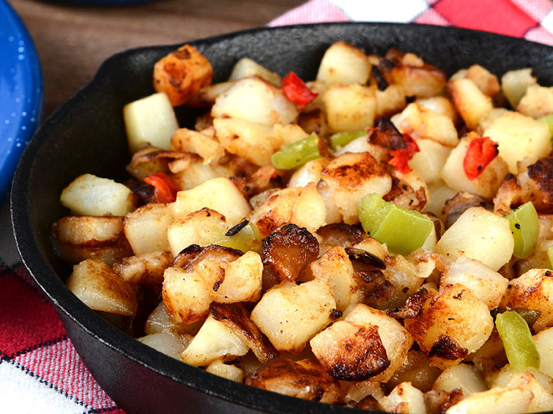 Home Fries with Peppers