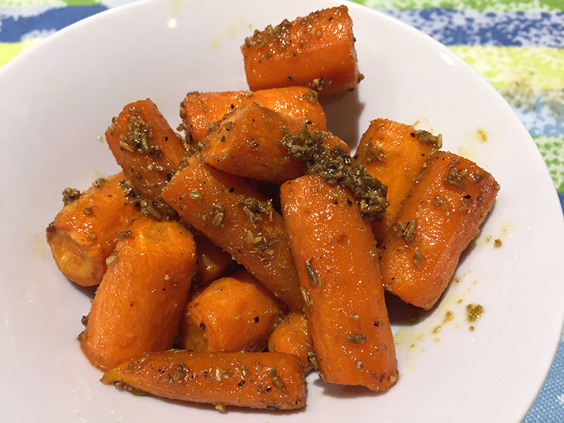 Honey Fennel Carrots