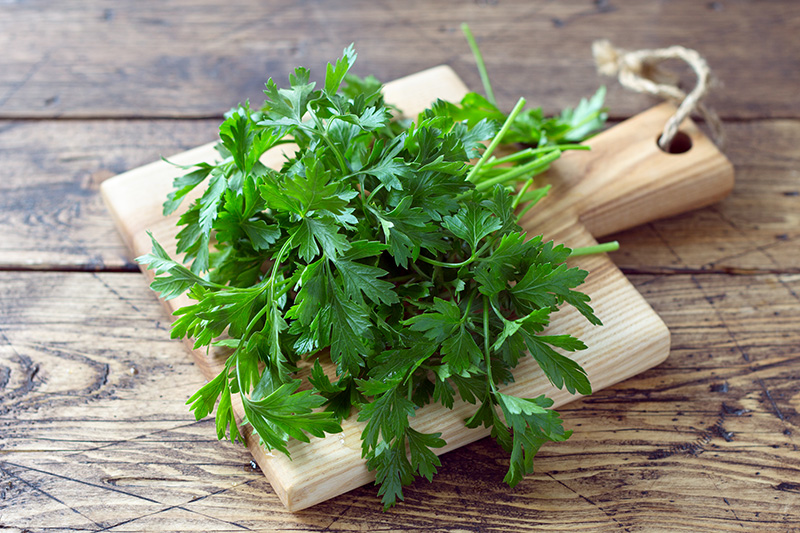 Brown Rice with Parsley