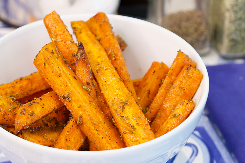 Roasted Carrots with Fennel