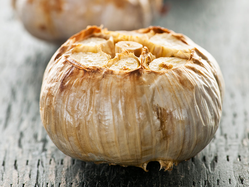 Roasted Garlic Succotash