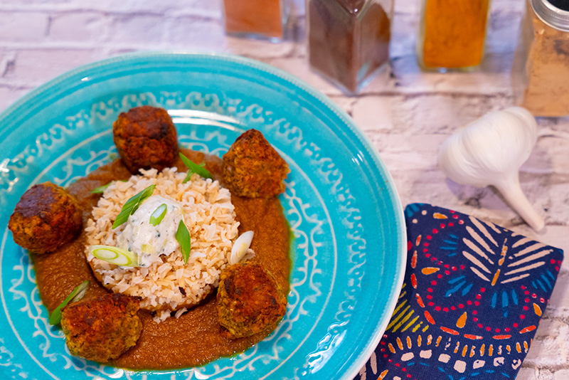 Tandoori Mushroom Balls