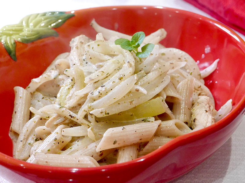 Creamy Penne with Tuscan Chicken