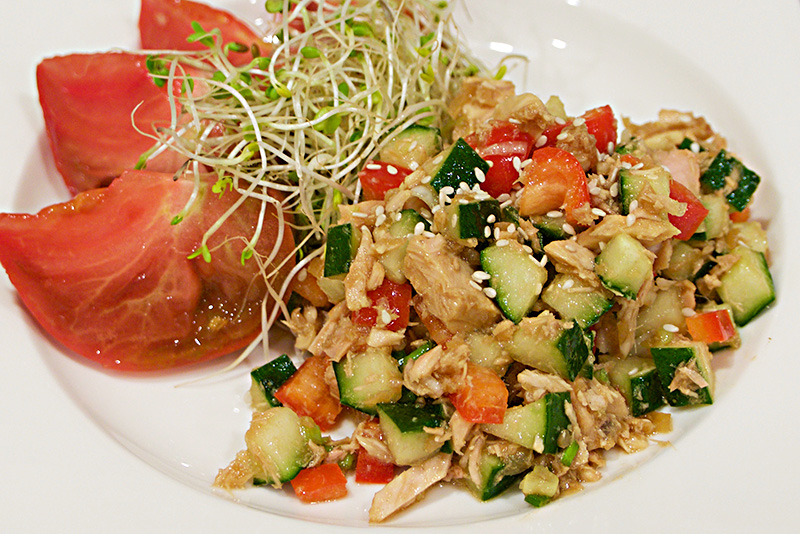 Wasabi Tuna Salad