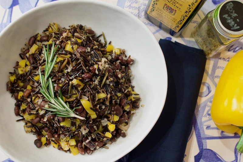 Wild Rice and Black Beans