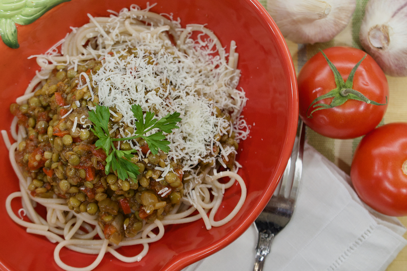Spaghetti with Lentils (Spaghetti 4)